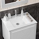 Opadiris Мебель для ванной Луиджи 70 подвесная белая матовая – фотография-20